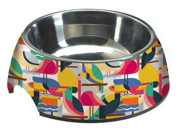 Croci Bowl Melamine Toucan - 1600ML - وعاء كروسي ميلامين طوقان - 1600 مل - اكسسوارات الحيوانات الأليفة