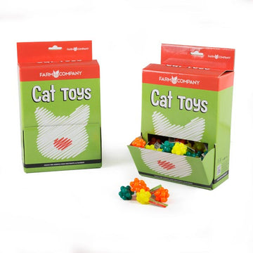 Farm Company Mixed gummy balls in box - 3 cm / 60 pieces per box - اكسسوارات الحيوانات الأليفة