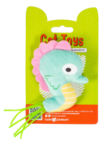 Farm Company Sealife catnip toy Seahorse - 9 cm 8 - مستلزمات الحيوانات الأليفة