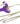 Farm Company Nylon Deluxe Kit Harness Purple Leash- 1x35 40 120cm - مجموعة رباط تحكم وصدرية للكلاب