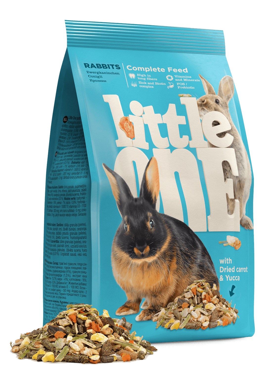 Little One Feed for rabbits 400gm - طعام للحيوانات الصغيرة