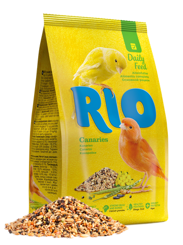 تغذية RIO لطيور الكناري. العلف اليومي 1 كيلو - طعام الطيور