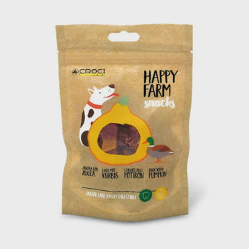 Croci Happy Farm يقطين/بط - 80 جم - كروسي هابي فارم يقطين/بط - 80 جم - مكافأت الحيوانات الأليفة