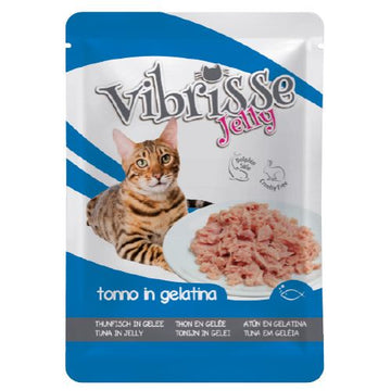 Vibrisse Pouch Jelly Tuna 70g - فيبريس كيس جيلي تونة 70 جرام - طعام رطب للقطط