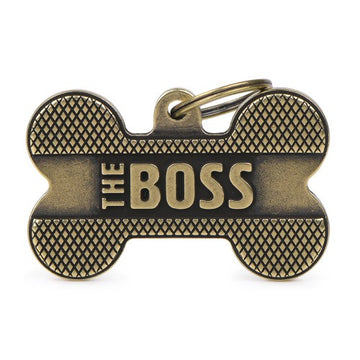 Bronx Big Bone Boss ID Tag - MyFamily - ميدالية التعريف