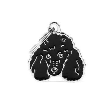 ID TAG Black Poodle - ميدالية التعريف