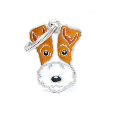 ID TAG FOX TERRIER - ميدالية التعريف