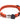 Adjustable Collar - reflecting, orange, 40-55 cm / 16-22"