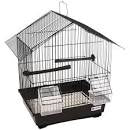 Bird Cage Lombok 1 Black - 36.5X25.5X38cm - قفص للطيور