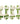 Ferribiella Colored Knotted Bones 4pcs. 120gr 10cm