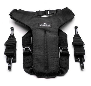 CU-Black-S Clickit Utility Dog Harness- (S) - مجموعة رباط تحكم وصدرية للكلاب