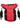 CU-Red-L Clickit Utility Dog Harness- (L)