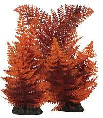 Hugo Broad Leaf Fern Red 30cm ( per pc. ) - ديكور حوض السمك