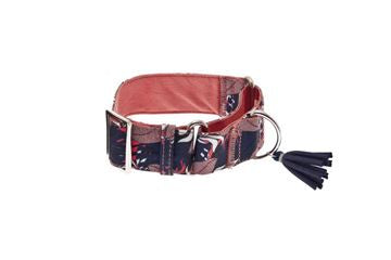 Ferribiella Kami Martingale طوق S 3.8X24-37cm وردي - طوق الكلاب