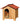 Nordica Wooden Dog House - 50x70x68 cm