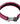 PARACORD Collar - reflecting, pink, 60 cm / 24"