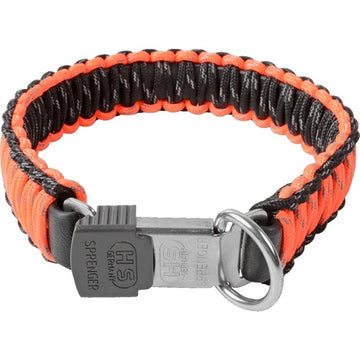 طوق PARACORD - عاكس، أحمر، 45 سم / 18 بوصة - طوق للساقين