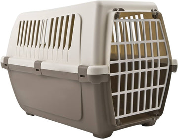 Pet Carrier Evoque Small Plastic Door In Display - حاملة الحيوانات الأليفة إيفوك، باب بلاستيكي صغير معروض - صندوق نقل للحيوانات