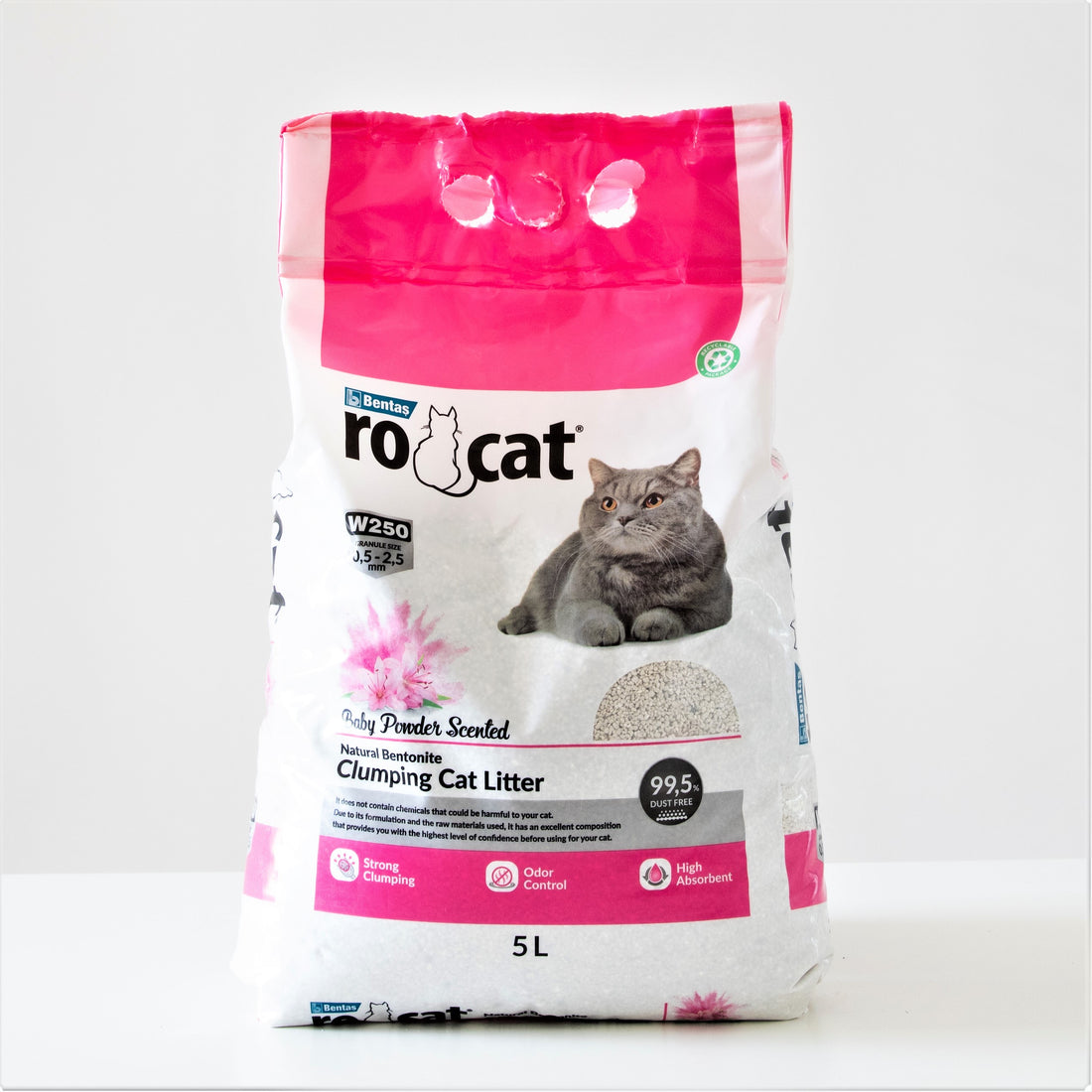 RoCat Baby Powder Cat Litter 5L -  رمل القطط