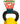 Rubber Treat Holding Kettle bell Toy with Nylon Handle S - 10cm