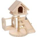 Smt Playground Treehouse 22.5X16X23cm - ملحقات الحيوانات الصغيرة