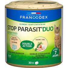 Stop Parasit'Duo Cat 30Tab - مستلزمات العناية والاهتمام