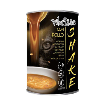 Vibrisse Shake Chicken 135g - فيبريس شيك دجاج 135 جرام - طعام رطب للقطط