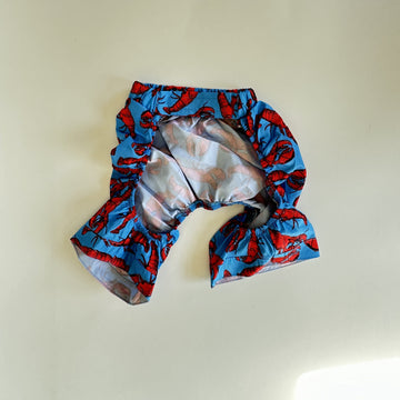 Ziggy Dog Swim Short Blue Lobster XL - ملابس للحيوانات الأليفة