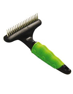 Farm Company 20 rotating teeth comb with rubber soft grip - مستلزمات الحيوانات الأليفة